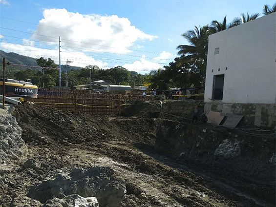 菲律賓Iligan 20MW [Net] Steam Turbine Genset Project海上取排水管線工程項目首批人員到（dào）達施工現場進行準備工作