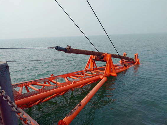 原渤西棄置（zhì）海管（guǎn）高沙嶺區海（hǎi）管回收項目順利完工！