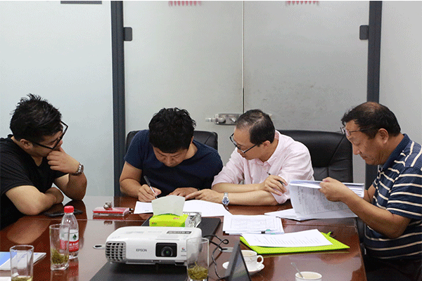 我司與日本SUNTECH公司洽談合作（zuò）