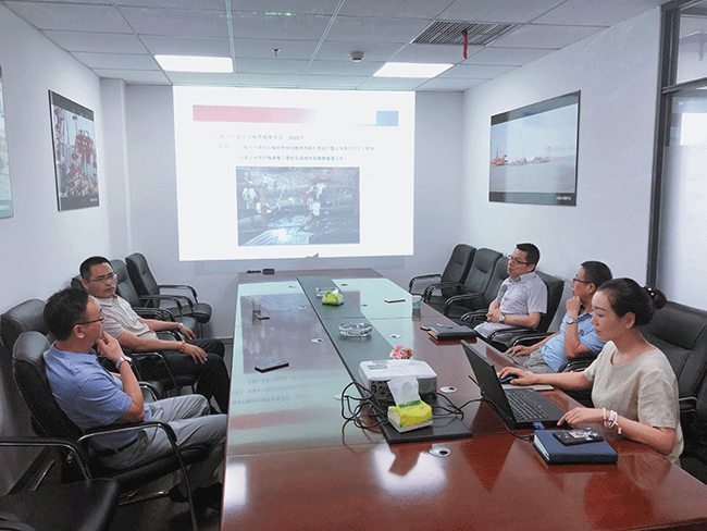 我司與天津禦天成建築安（ān）裝工（gōng）程有限公司（sī）洽（qià）談合作