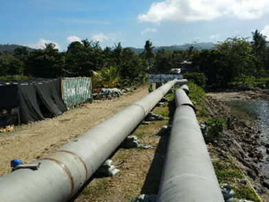 菲（fēi）律賓海上取排水管線項目（2017-2018年（nián）--江蘇電建）