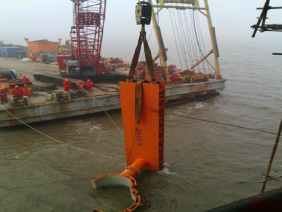 中信能源天時集團月東油田（tián）海（hǎi）上采油平台A1、A2靠船件（jiàn）設計、製作、現場安裝等項目（2013年（nián））