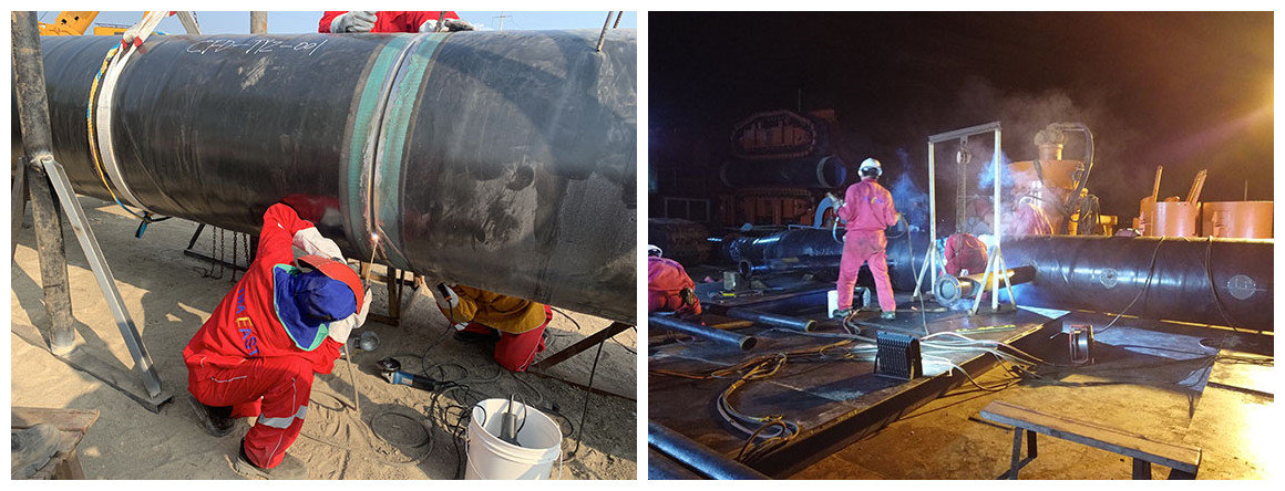 曹妃甸工業區入海排汙口（kǒu）工程項目（mù）正在進（jìn）行中