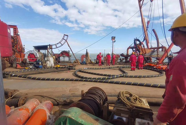 祝（zhù）賀江蘇如東H5 35KV海纜敷設工程項目完工