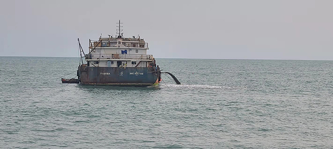 尼（ní）日爾-貝日寧原油外輸管道海上終端工程海底管道施工項目順利完工