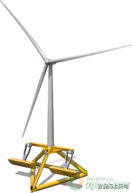 超簡潔設計，浮式風電 波浪能！