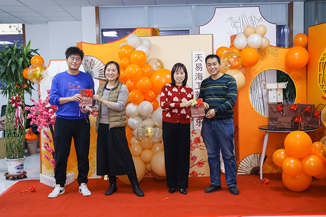 “聖”情以待，“旦”願有你 丨星空无限传媒官网海工2023迎新年會（huì）圓滿舉行！