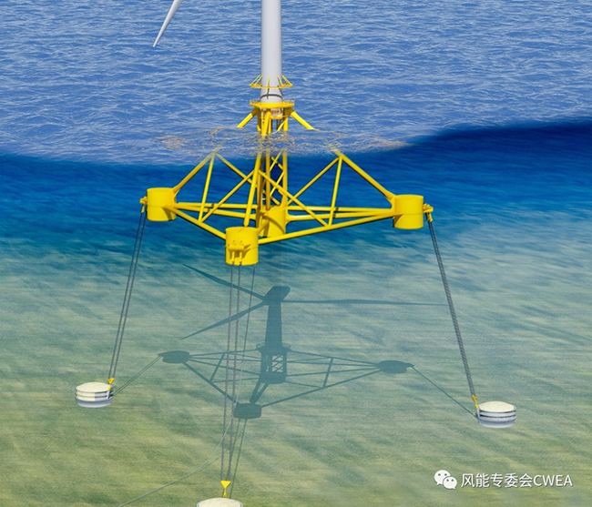 圖說丨全球首個張力腿漂浮式海上風（fēng）電（diàn）基礎下水