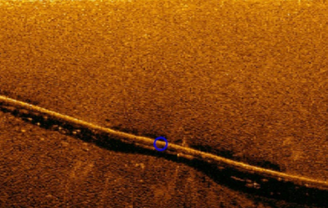 海上風電場海底（dǐ）電纜敷（fū）設路徑及埋深綜合檢測