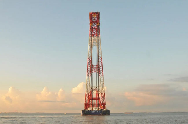 中交三航投建！5000噸海上風電船試航成（chéng）功