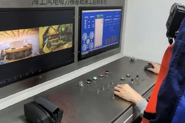 陽江漂浮式海上風（fēng）電項目完成全部吸力錨沉（chén）貫施工