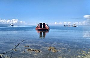 菲律賓Iligan 20MW [Net] Steam Turbine Genset Project海上取排水管線工程項目首批人員到達施工現場進行準備工作