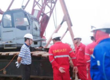 月東（dōng）油田海（hǎi）底電纜裸露治理項目（2019年--天（tiān）時集團）