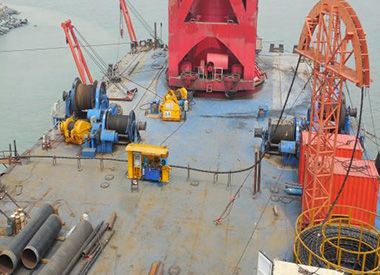 泉州石化碼頭項目海纜鋪設項目（2014年--中石化）