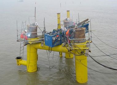 冀東南（nán）堡油田1號、2號人工島海管導管架製（zhì）作、運輸、現場安裝項目（2008年--中石油）