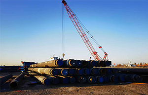 冀東南（nán）堡1-29儲氣庫先導試驗地麵工程注采集輸管道項目鋪管船施工項目順利成交並正式開工！