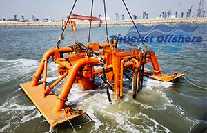 冀東油田NP1-1D及其（qí）轄區節能低碳示範區（qū）建設工程 海底管線後挖（wā）溝施工項目順利（lì）完工