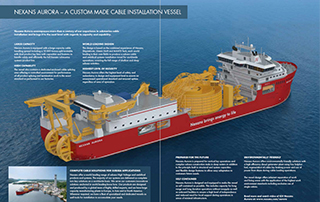 第三代鋪纜船要來了！可同時鋪設四條電纜（lǎn）