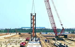 全國首個海上風電（diàn）試驗基地“進度條”刷新