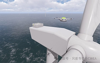 歐洲海（hǎi）上風電場測試AI貨運無人機