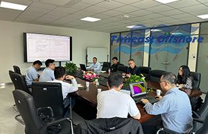 中交第三航務工程局（jú）蒞臨我司洽（qià）談國際（jì）項目合作