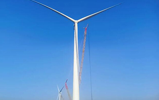 中船科技首台H260-12.6MW海上機組完成吊裝
