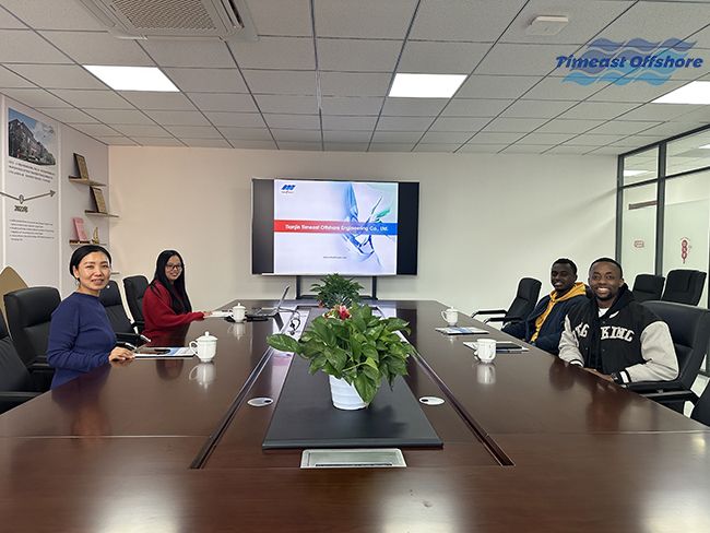 歡迎留學生來訪我司交流學習