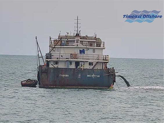 4、尼日爾（ěr）-貝寧原油外輸管道項目海上終端工程-近（jìn）岸段海底（dǐ）管道施工項目（2022年）