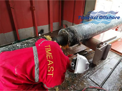 原渤西油氣處（chù）理廠登陸管道與高沙嶺港區10萬（wàn）噸級航道一（yī）期工程及防波堤一期工程交叉影響區域部分海底管道回收工程（2018年--中海油）