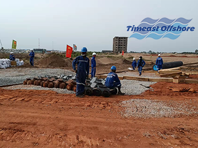 尼日爾-貝寧原油外輸管道項（xiàng）目海上終端工程-近岸段海底管道施工項目（mù）（2022年--中石油）