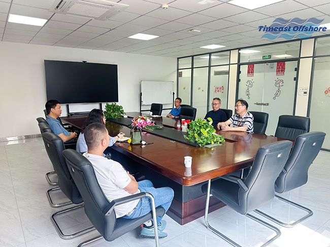 強強聯合！洋浦宏鯤與天（tiān）易海工共謀國際海洋工程新發展