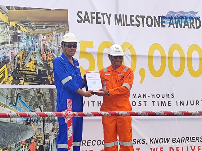 榮耀（yào）時（shí）刻！安全月我司馬來西亞項目人員獲業主 HSE 表彰