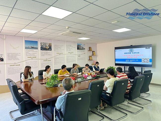 星空无限传媒官网海工舉辦“夏季送清涼 防暑保（bǎo）安康”主題培訓